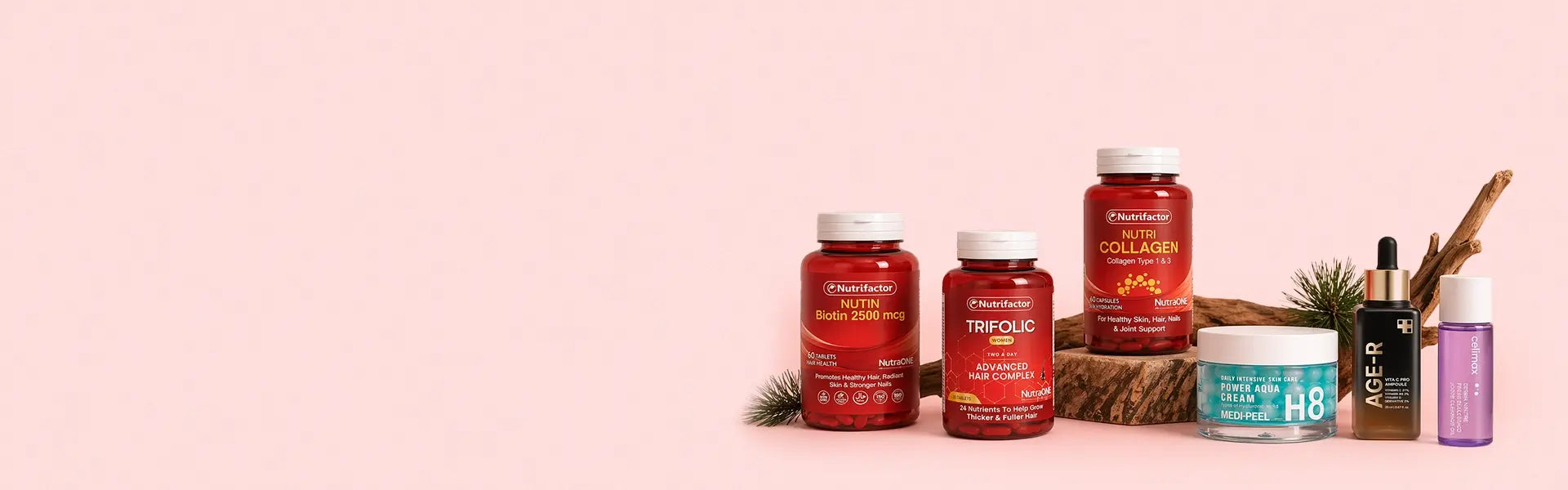 NutraOne Supplements and Skin Care Products