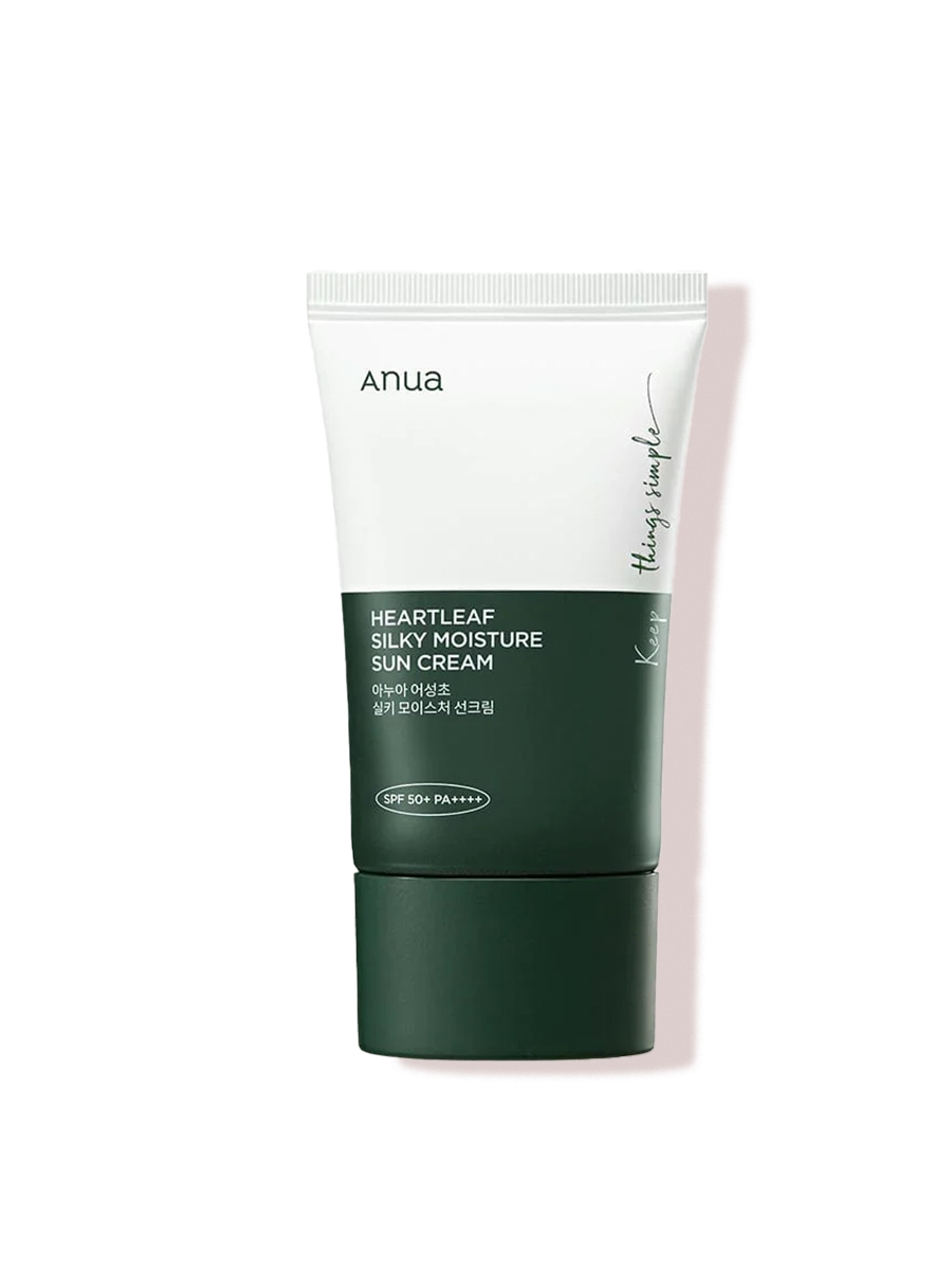 Anua Heartleaf Silky Moisture Sunscreen