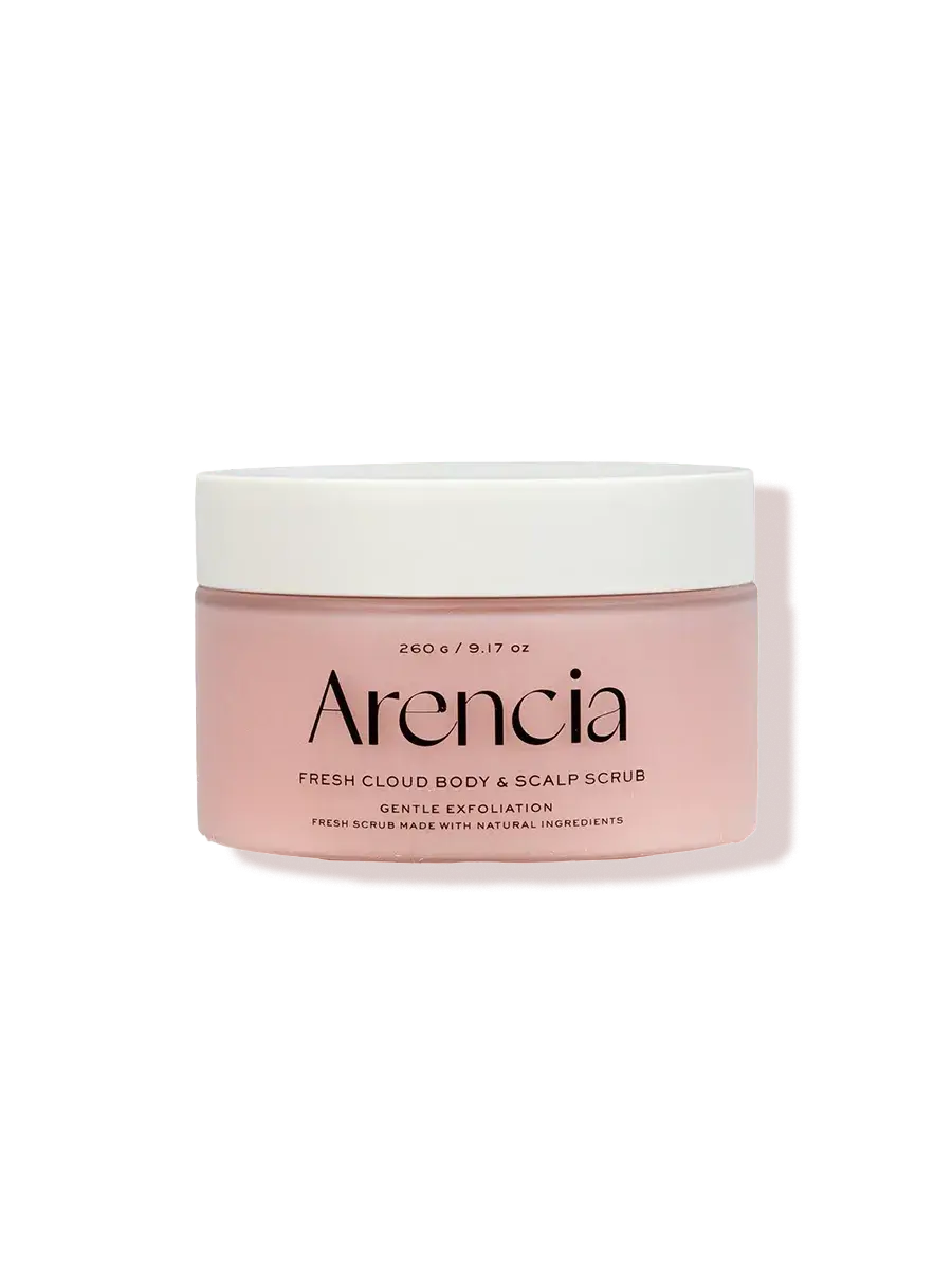 Arencia Cloud Body & Scalp Scrub  (Lavender & Pear)