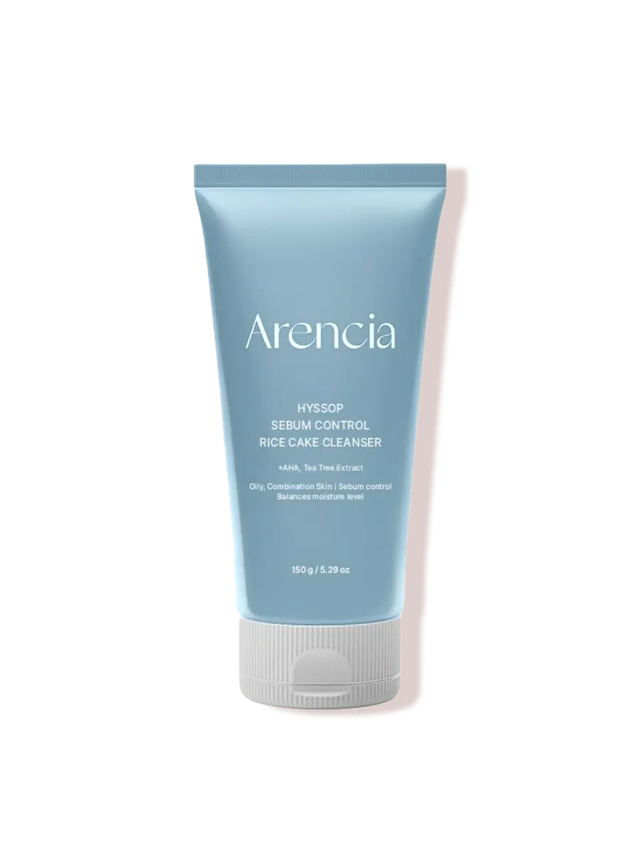 Arencia Hyssop Sebum Control Rice Cake Cleanser
