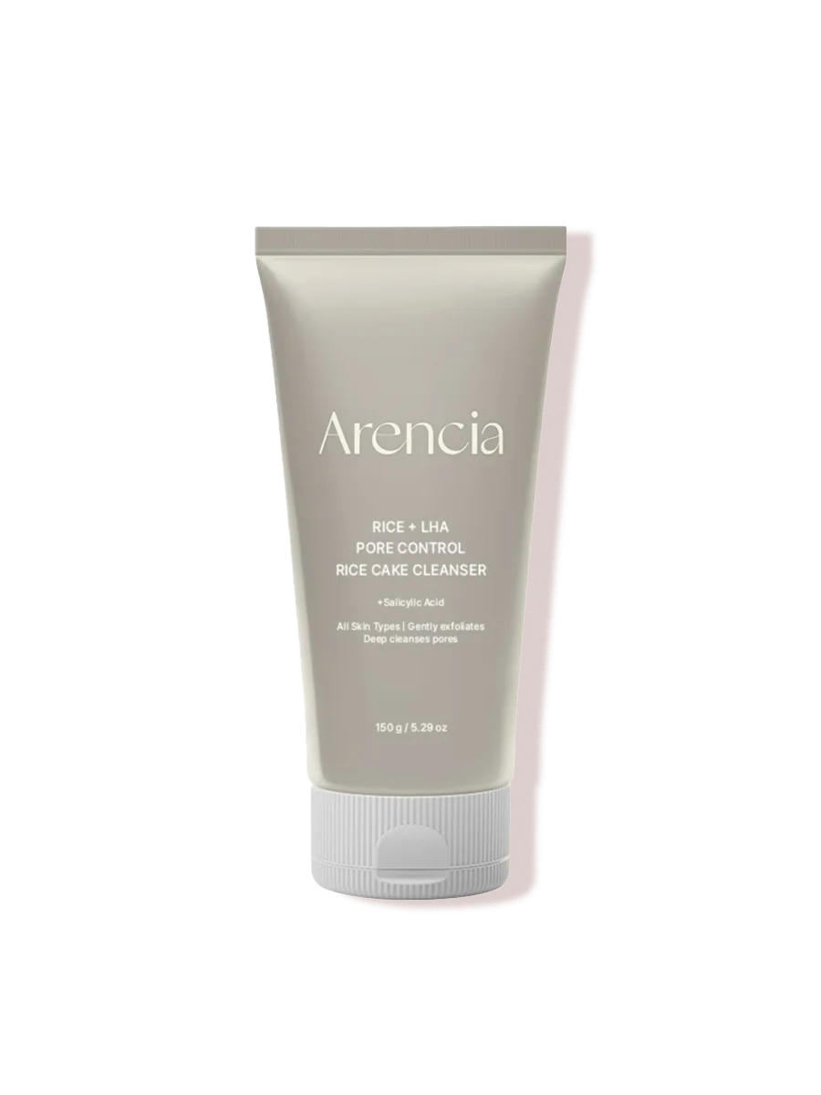 Arencia Rice + LHA Pore Control Rice Cake Cleanser