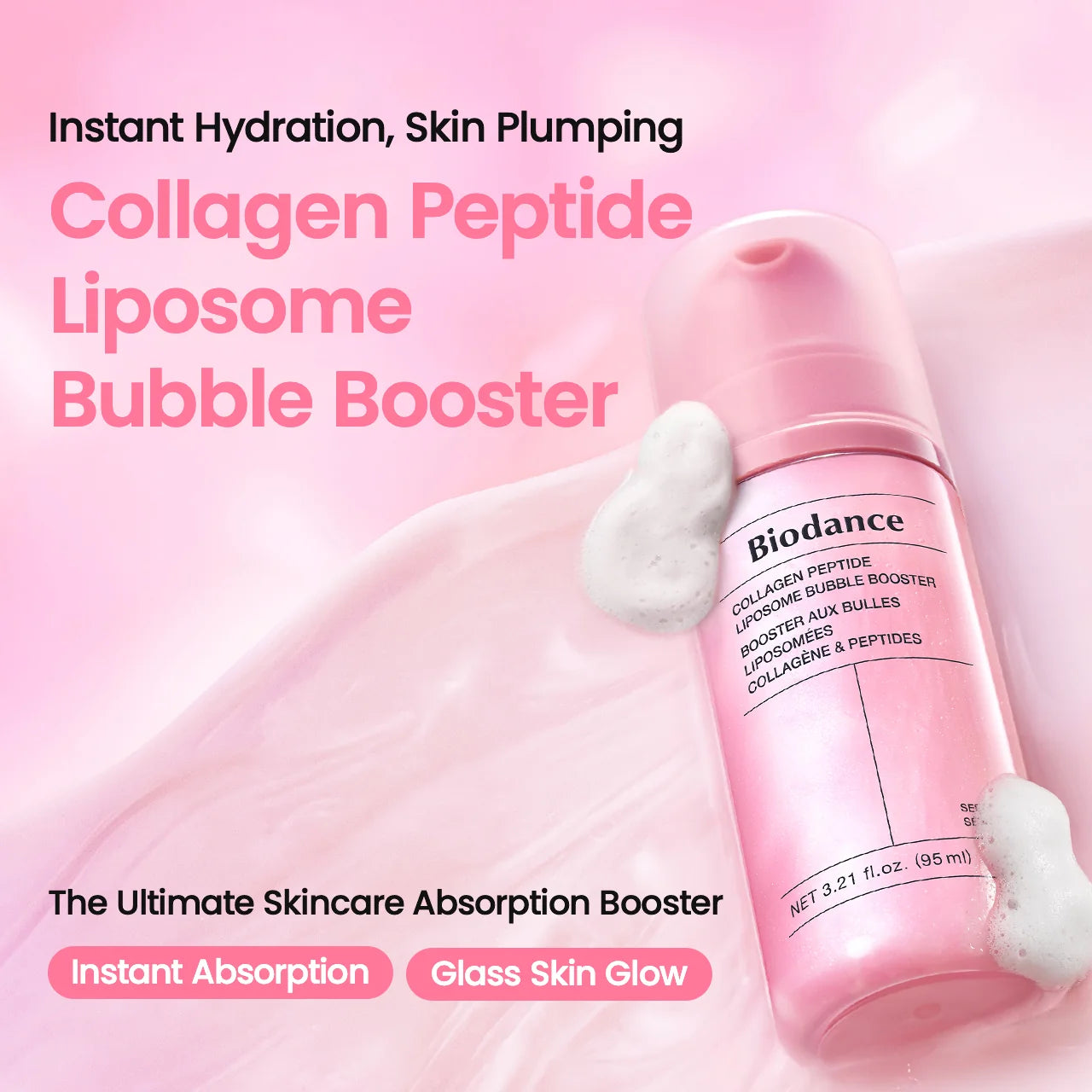 Biodance Collagen Peptide Liposome Bubble Booster