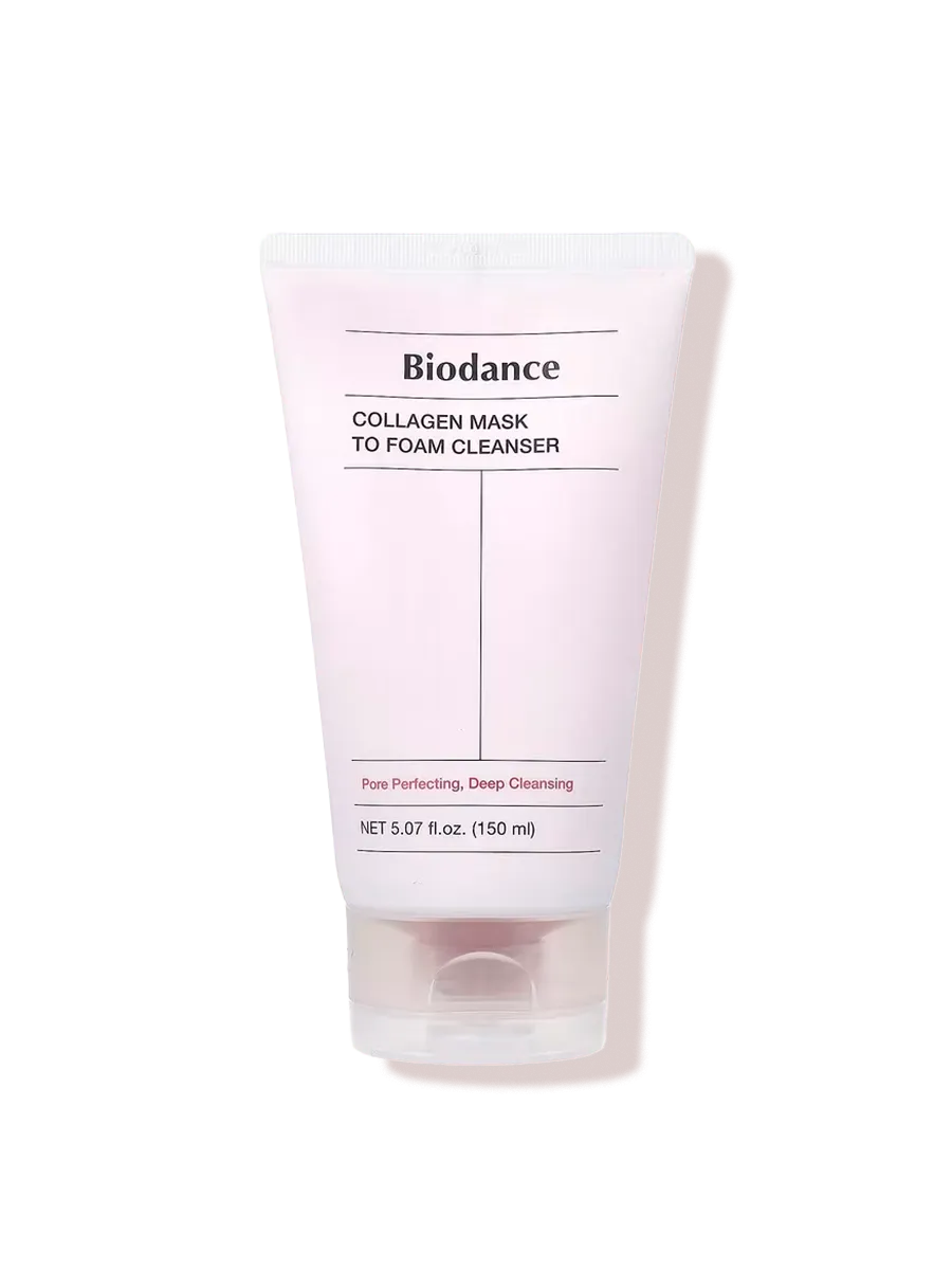 Biodance Collagen Mask to Foam Cleanser