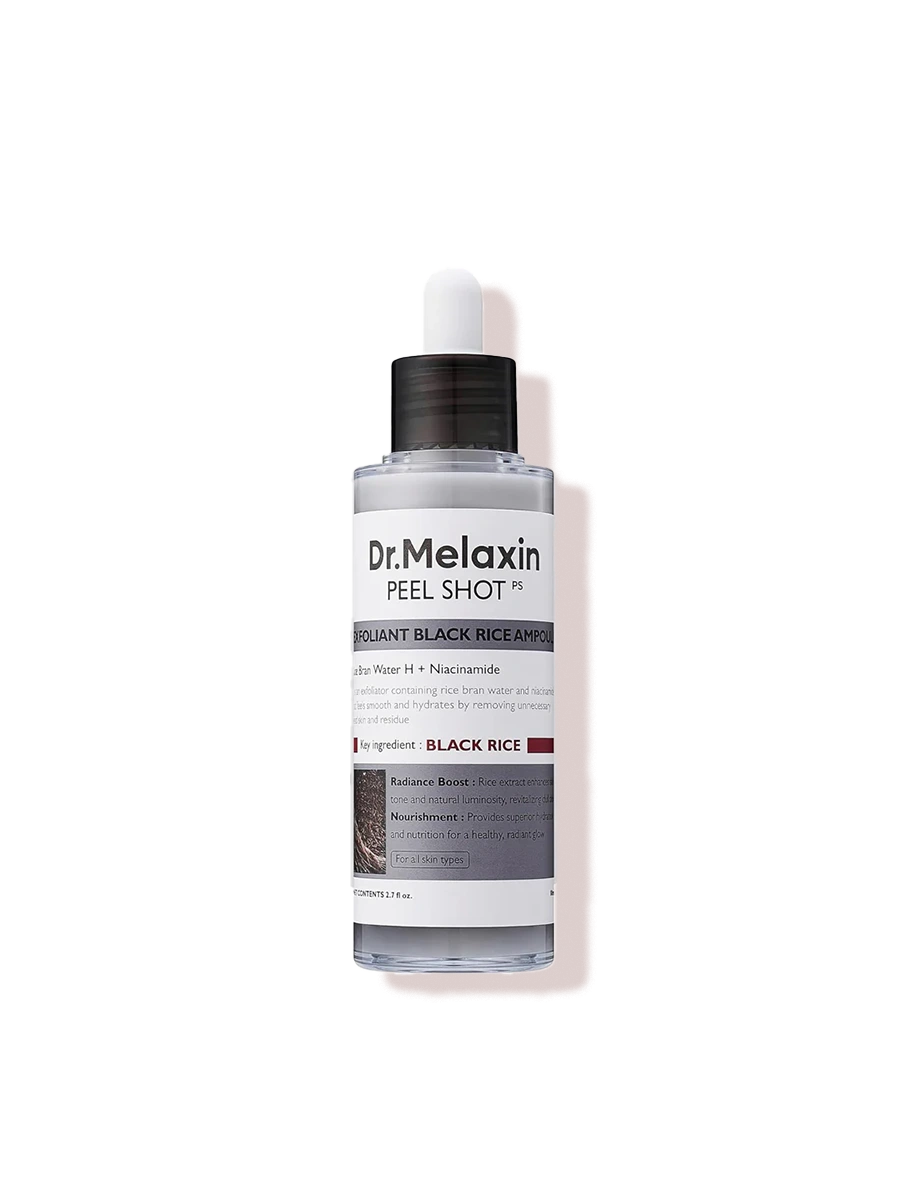 Dr.Melaxin Peel Shot Exfoliating Black Rice Ampoule