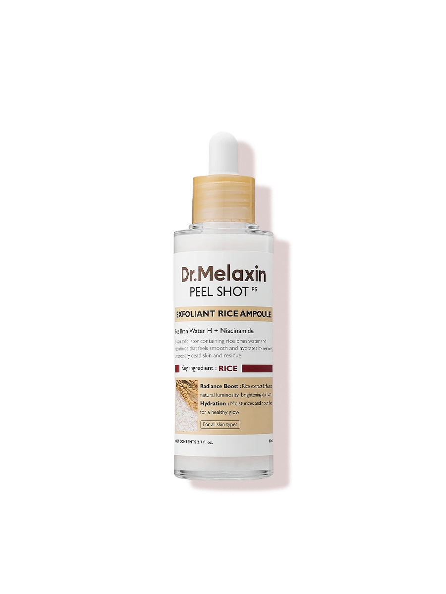 Dr.Melaxin Peel Shot Exfoliating White Rice Ampoule