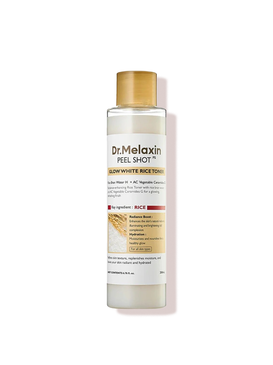 Dr.Melaxin Peel Shot Glow Rice Toner