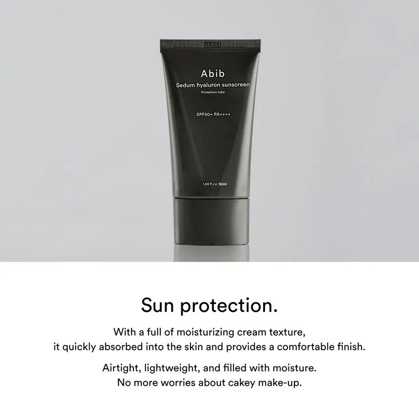 Abib Sedum Hyaluron Sunscreen Protection Tube SPF50+ PA++++