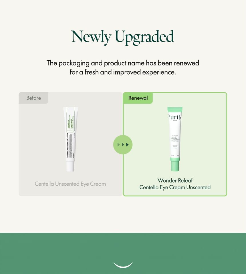 Purito SEOUL Wonder Releaf Centella Eye Cream Unscented