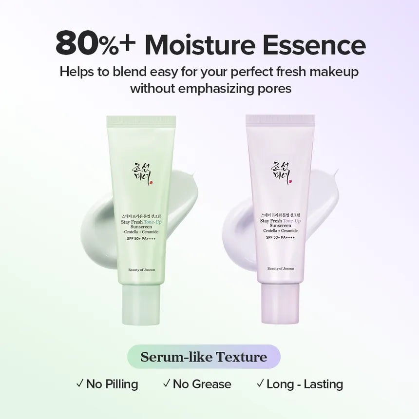 Beauty of Joseon Stay Fresh Tone-Up Sunscreen - Green