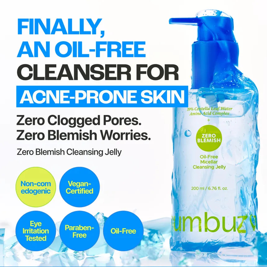 numbuzin Zero Blemish Oil-Free Micellar Cleansing Jelly