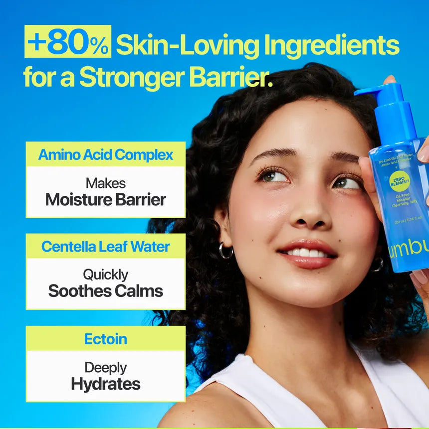 numbuzin Zero Blemish Oil-Free Micellar Cleansing Jelly
