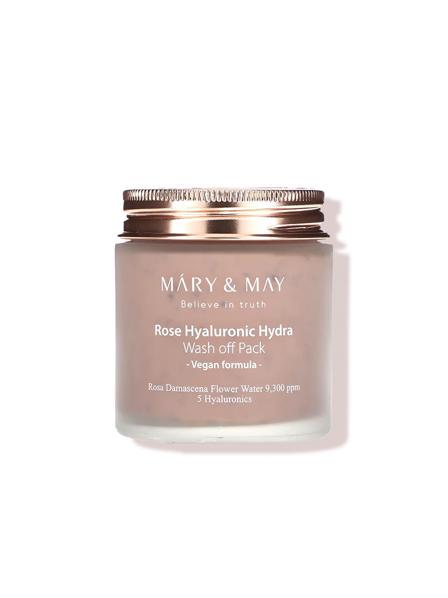 MARY&MAY Rose Hyaluronic Hydra Wash off Pack