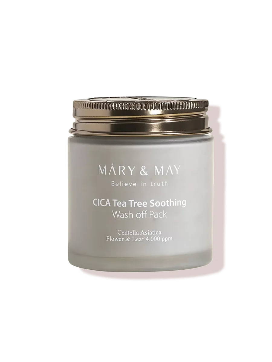 MARY&MAY Wash Off Cica Tea Tree Soothing Mask Pack