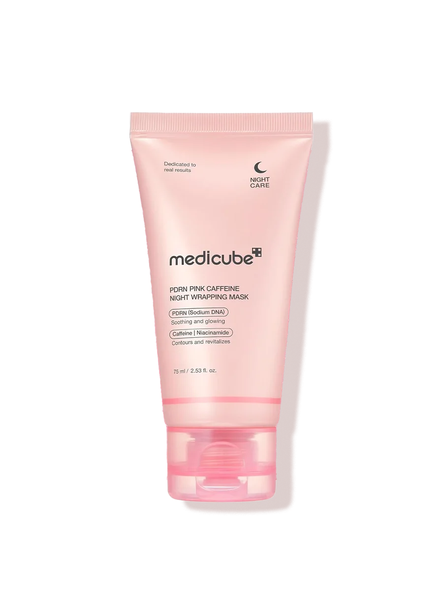medicube PDRN Pink Caffeine Night Wrapping Mask