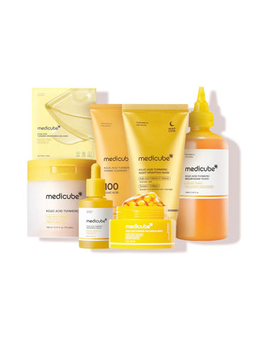 Medicube Kojic Acid Turmeric Brightening Bundle (7-Step Complete Glow Routine)