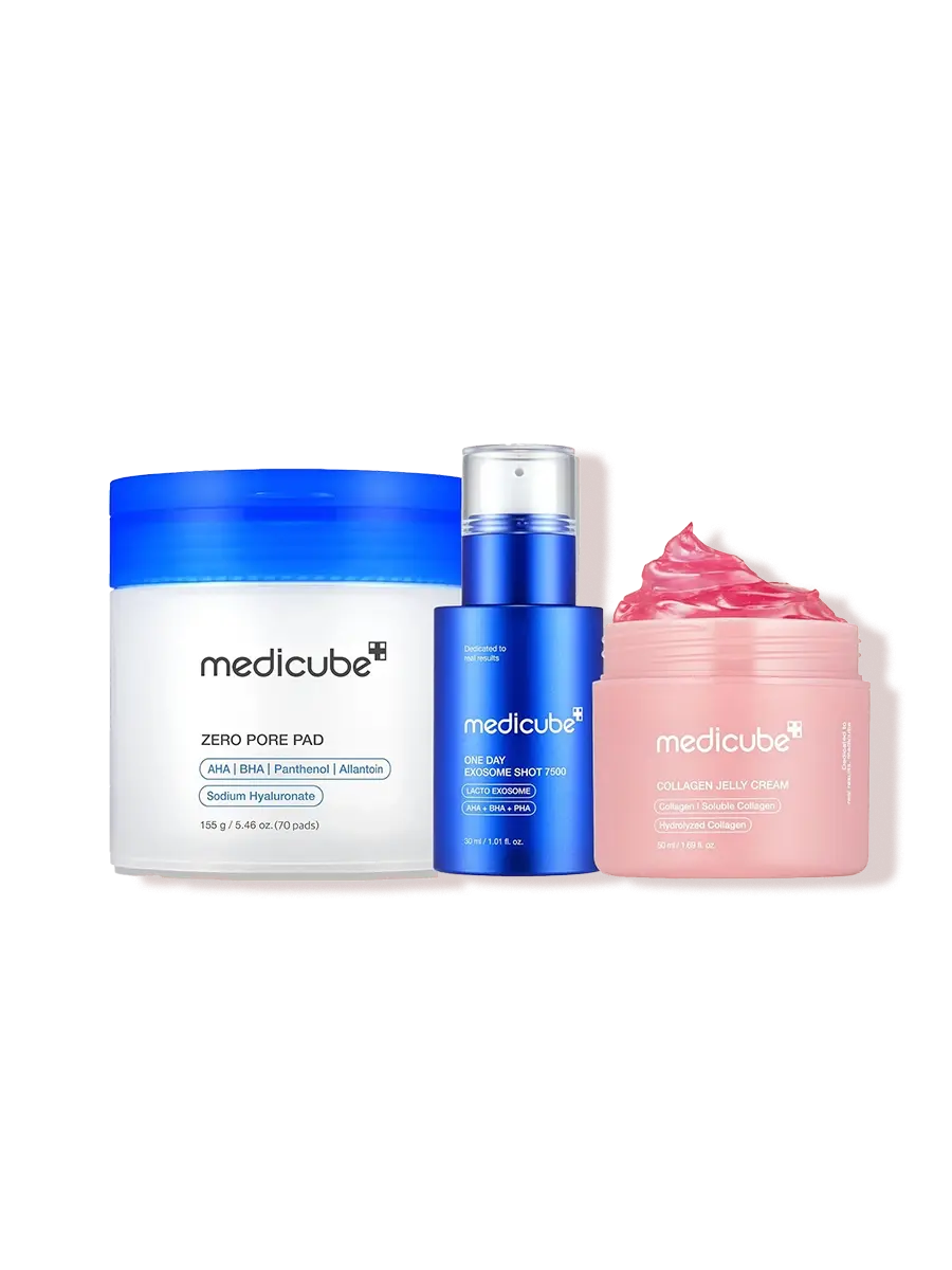 medicube Affordable Trio for Pore Care & Texture Care