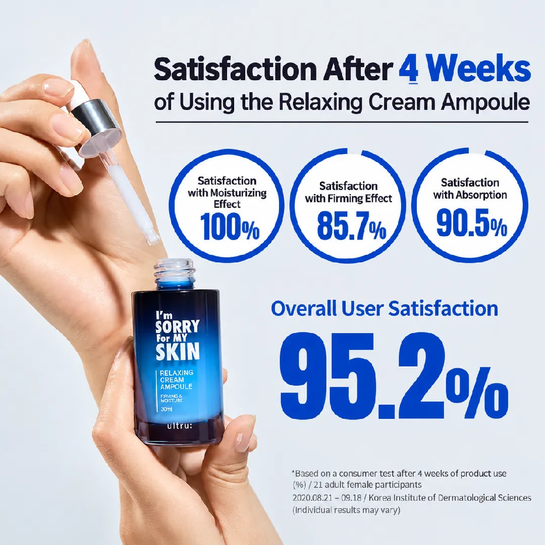 I'm SORRY For MY SKIN Relaxing Cream Ampoule