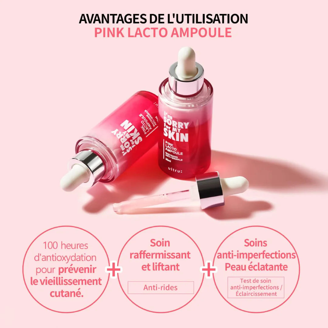 I'm SORRY For MY SKIN Pink Lacto Ampoule