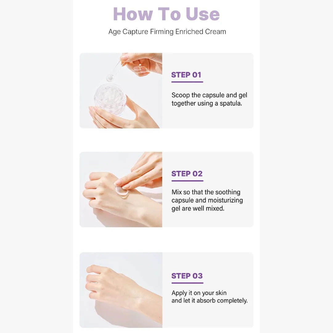 I'm SORRY For MY SKIN Capture Firming Enriched Cream