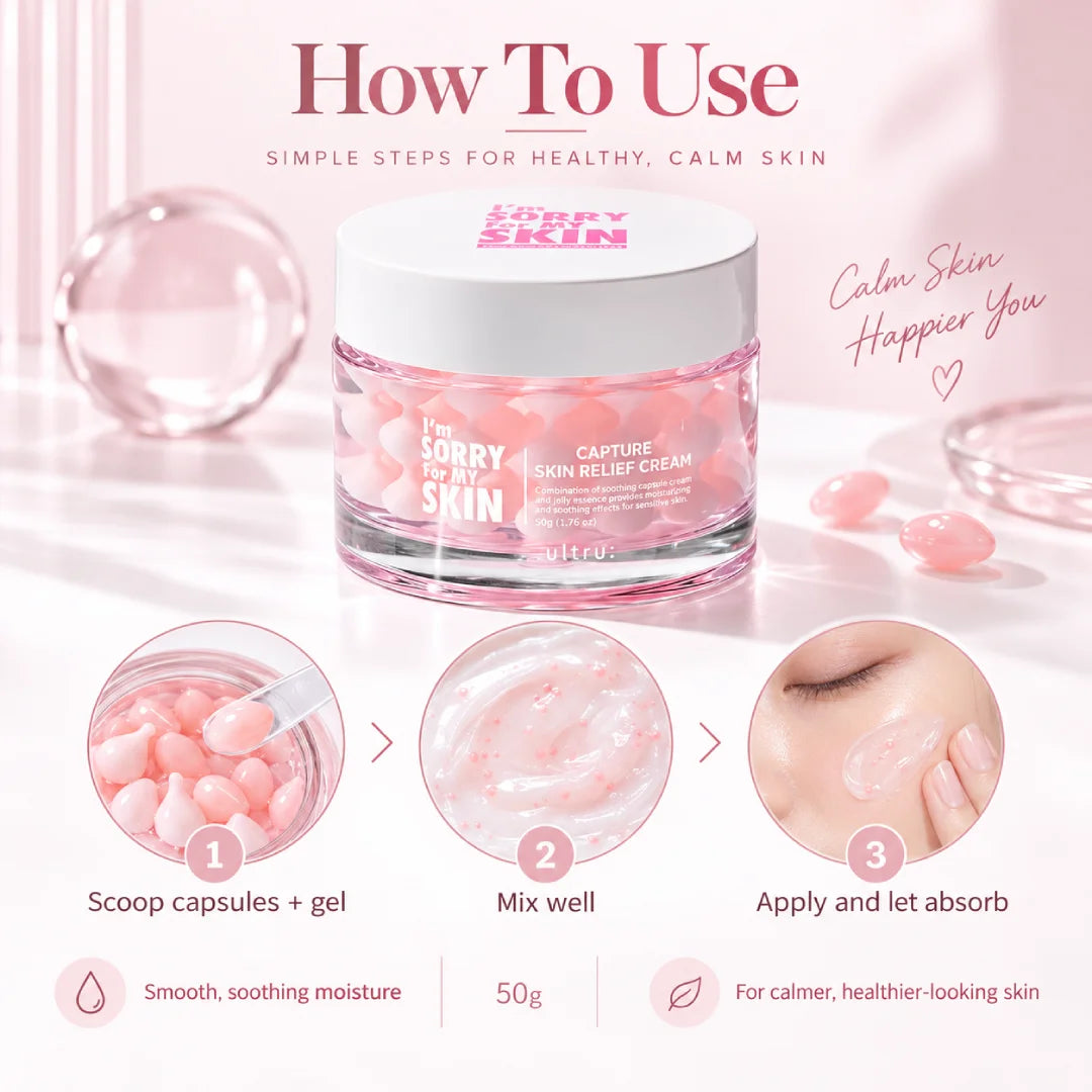 I'm SORRY For MY SKIN Capture Skin Relief Cream
