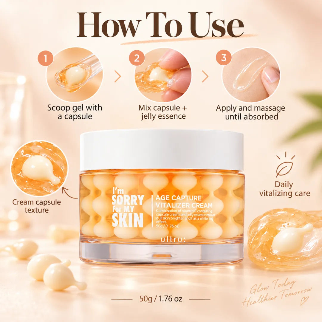 I'm SORRY For MY SKIN Age Capture Vitalizer Cream
