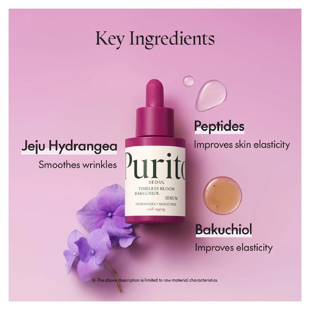 Purito SEOUL Timeless Bloom Bakuchiol Serum