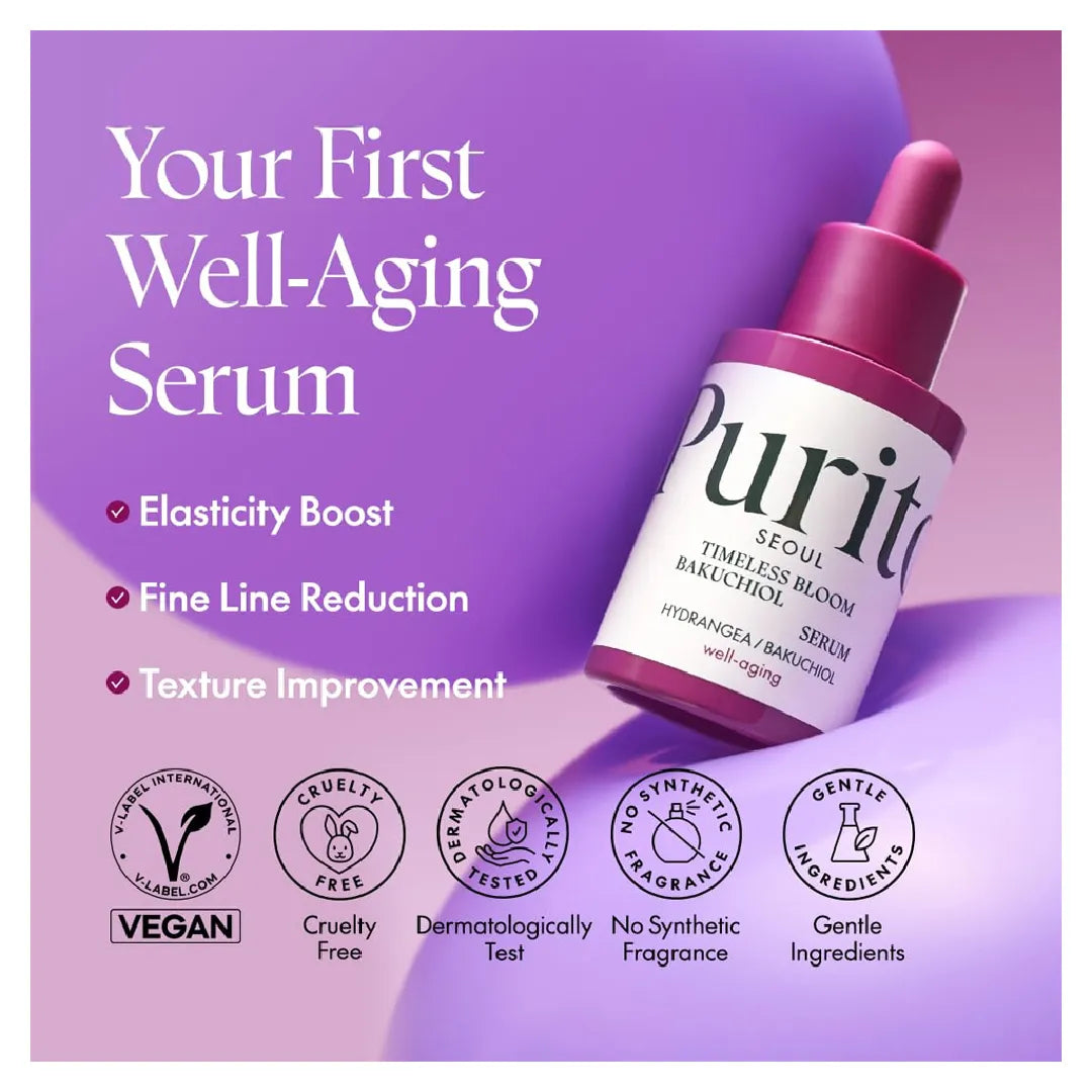 Purito SEOUL Timeless Bloom Bakuchiol Serum