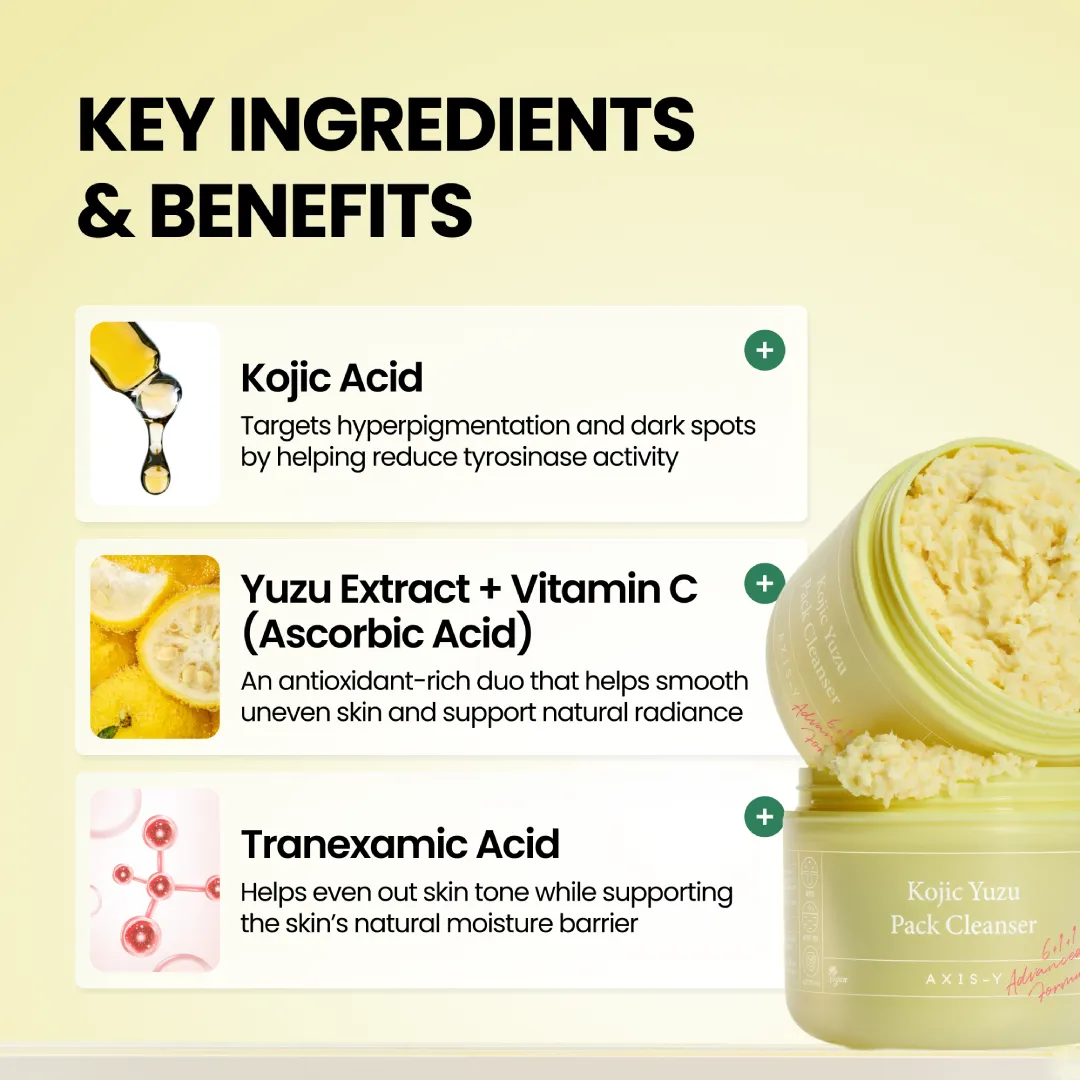 AXIS-Y Kojic Yuzu Pack Cleanser