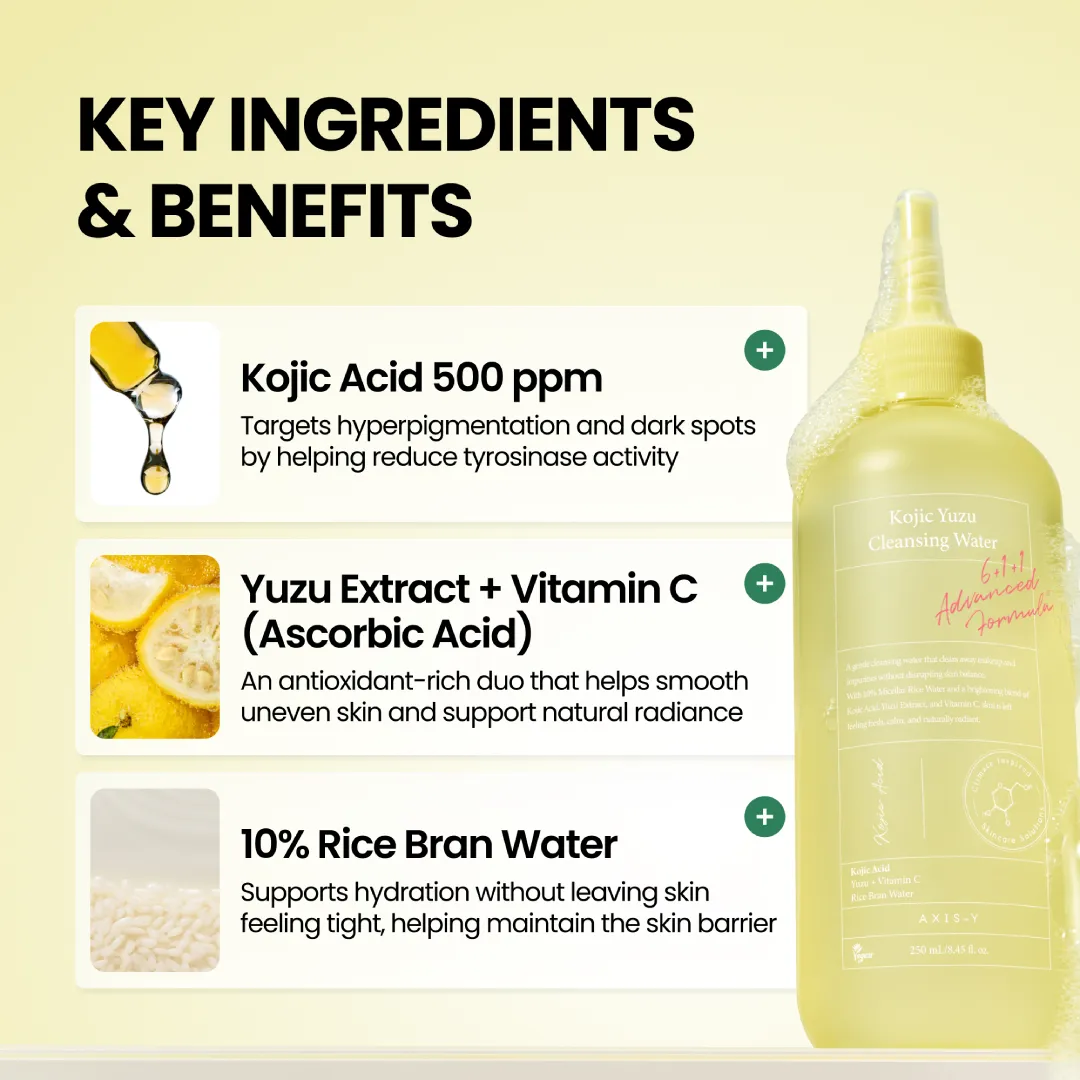 AXIS-Y Kojic Yuzu Cleansing Water