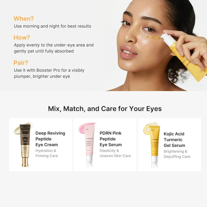 medicube Kojic Acid Turmeric Vita Eye Gel Serum