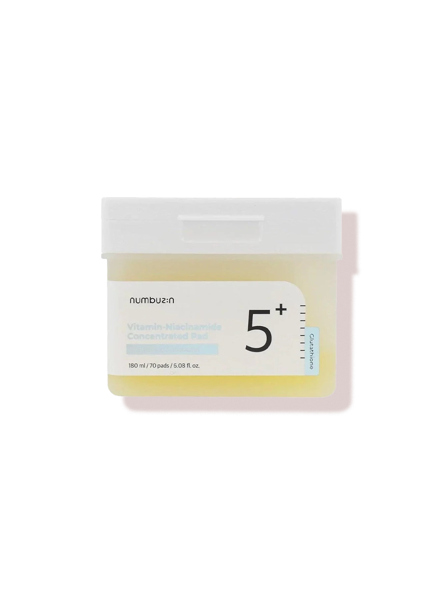 numbuzin No.5+ Vitamin Niacinamide Concentrated Pads