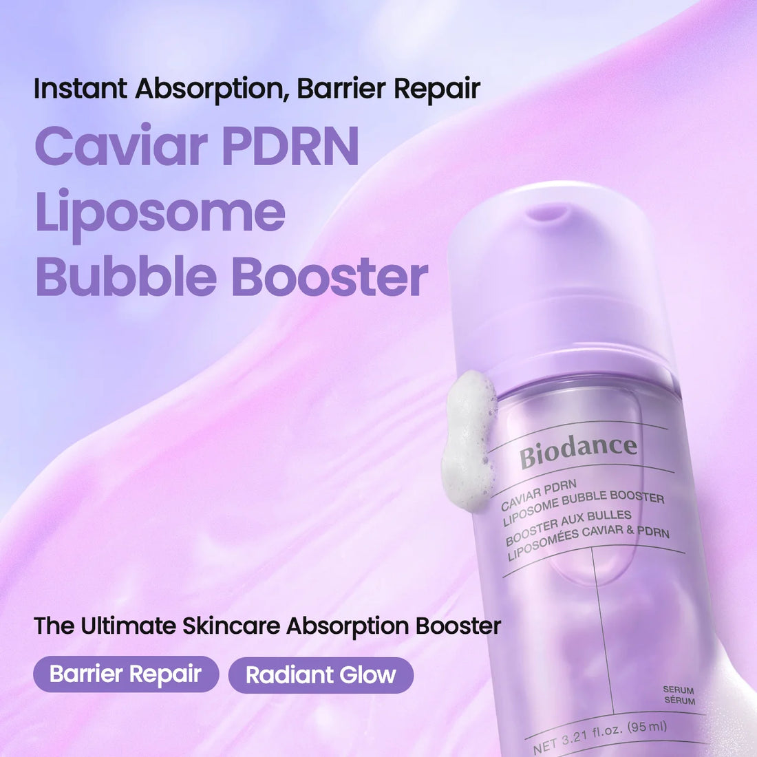 Biodance Caviar PDRN Liposome Bubble Booster