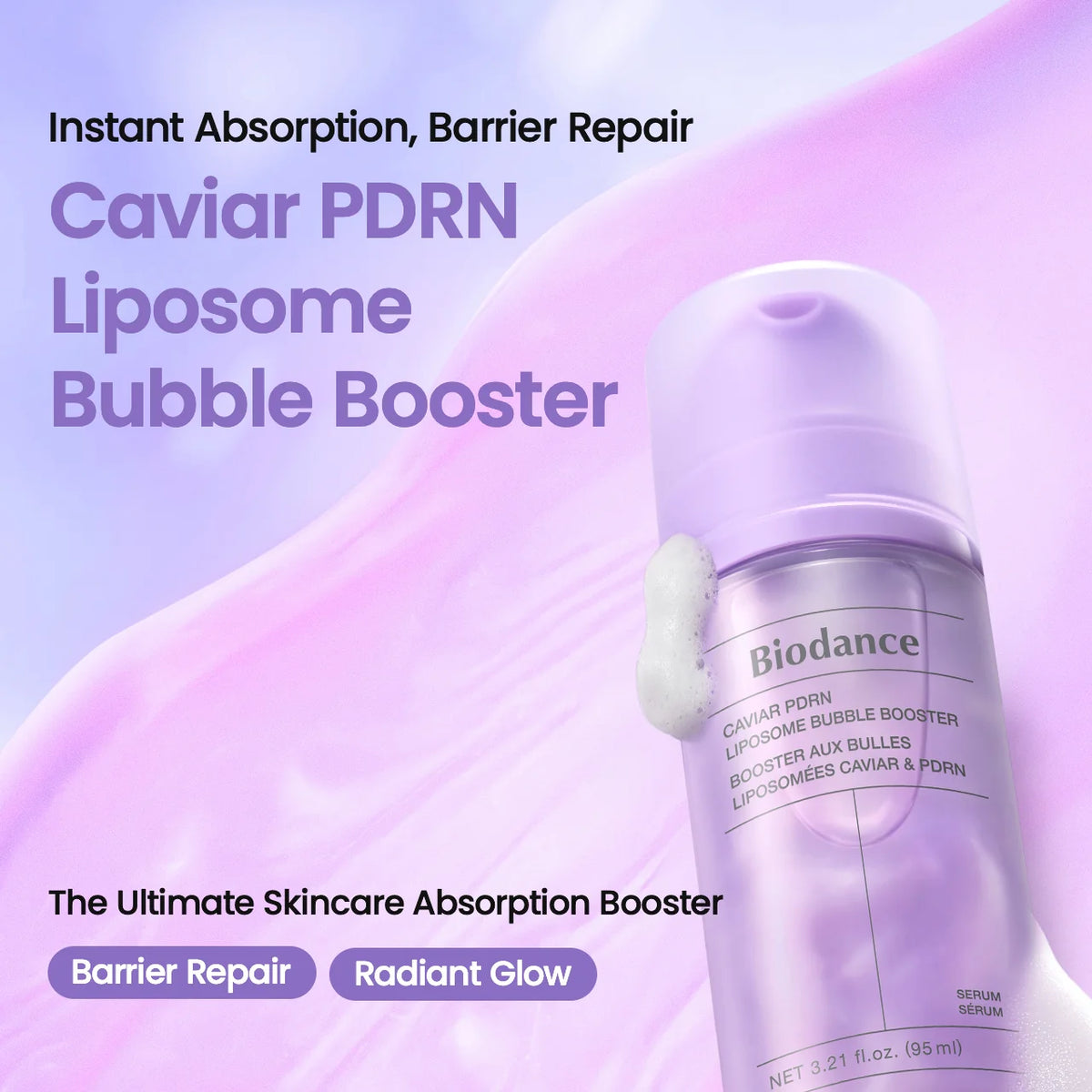 Biodance Caviar PDRN Liposome Bubble Booster