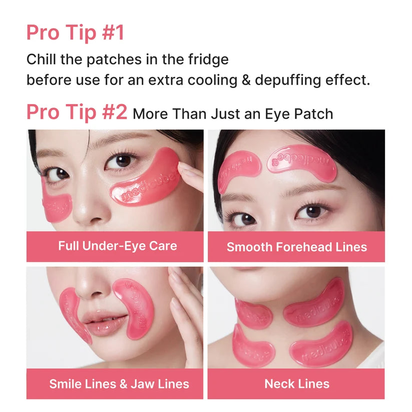 medicube PDRN Pink Collagen Jelly Eye Mask