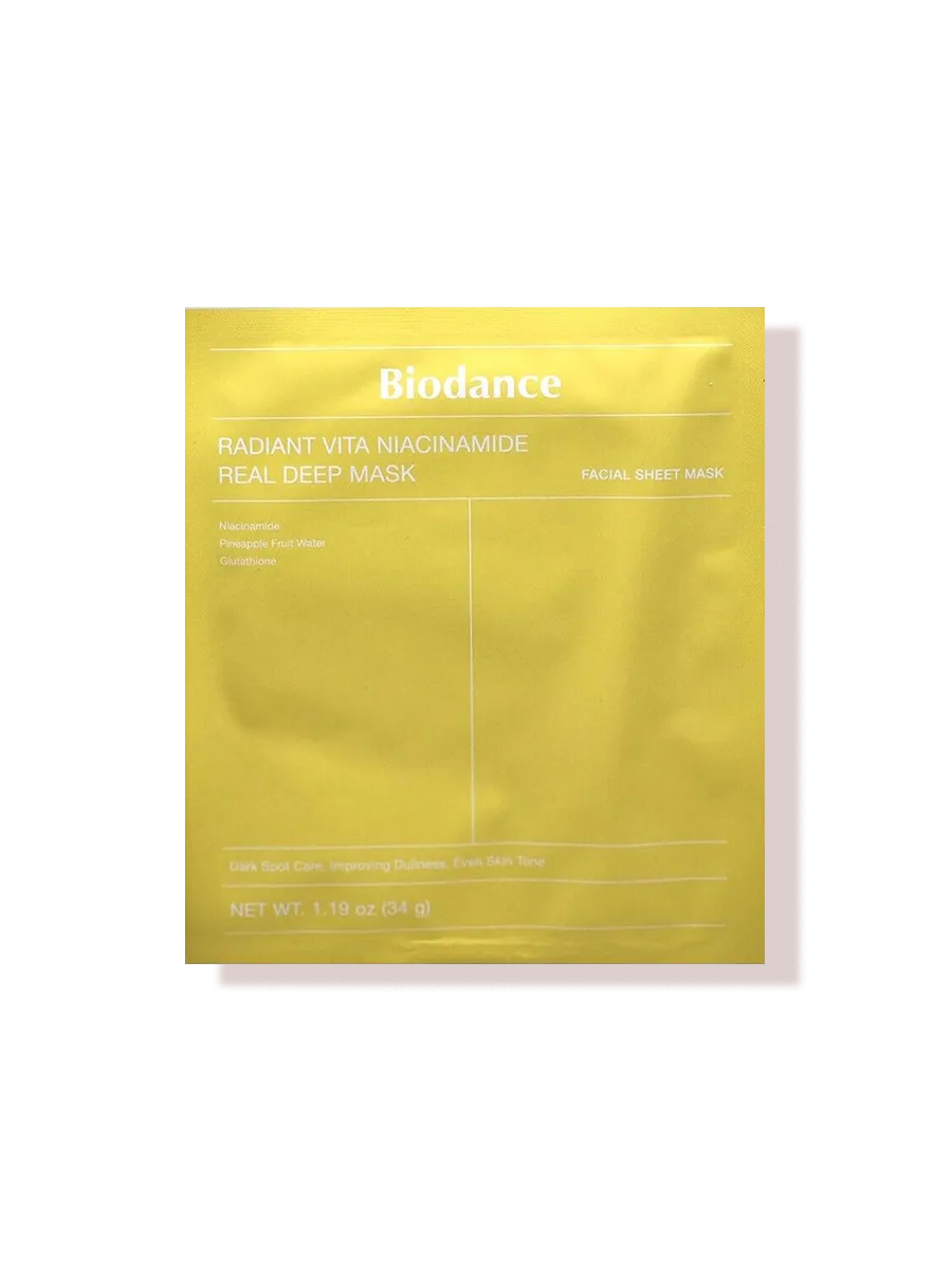 Biodance Radiant Vita Niacinamide Real Deep Mask