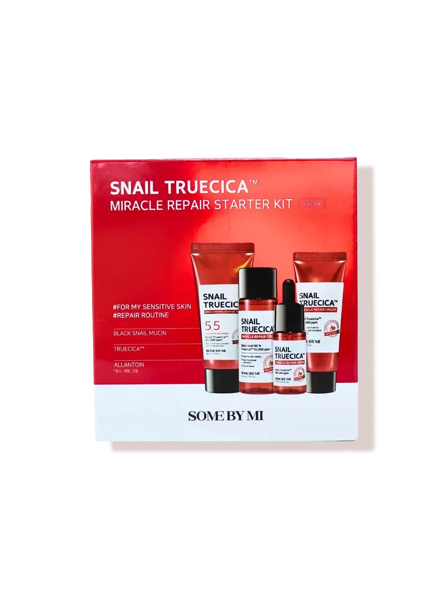 SOME BY MI Snail Truecica Miracle Repair Gift Set for Sensitive Acne-prone Skin