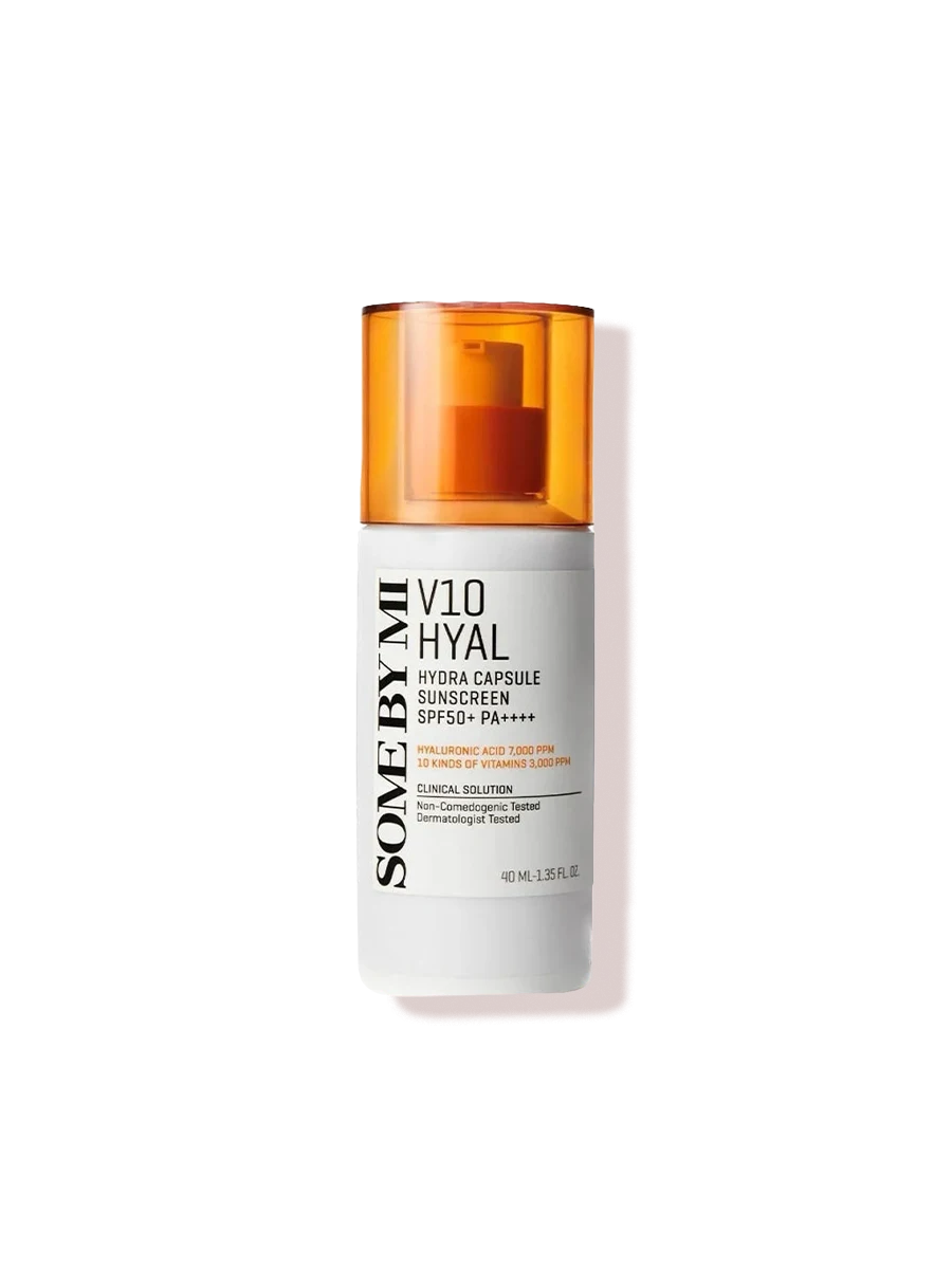 SOME BY MI V10 Hyal Antioxidant Sunscreen Intensive Soothing and Protecting Cream SPF 50+