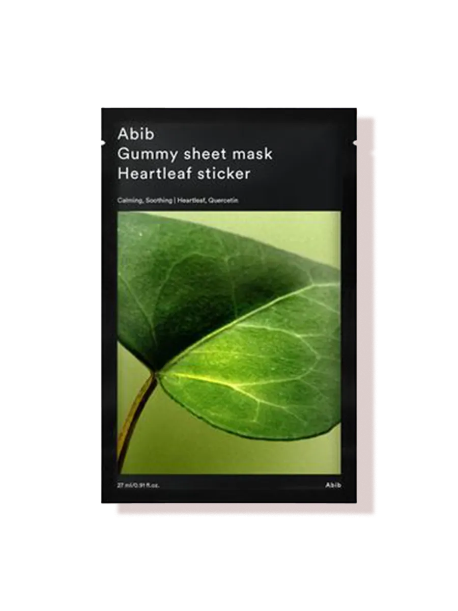 Abib Gummy Sheet Mask Heartleaf Sticker