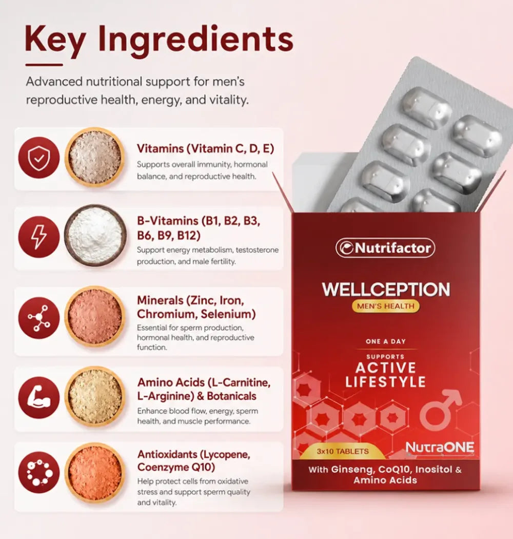 Wellception - Male Fertility Supplement