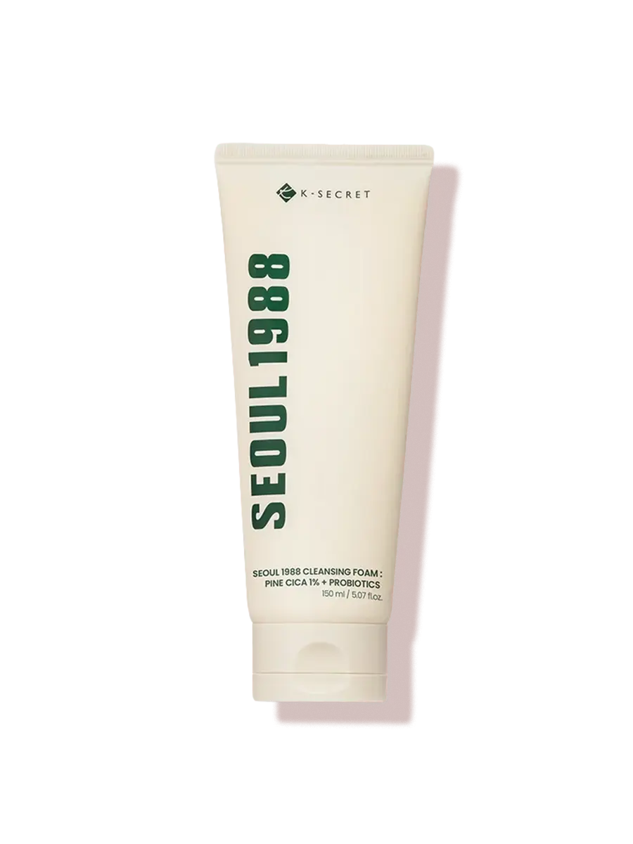 SEOUL 1988 Cleansing Foam : Pine Cica 1% + Probiotics