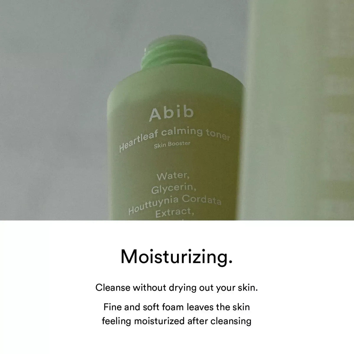 Abib Heartleaf Calming Toner Skin Booster