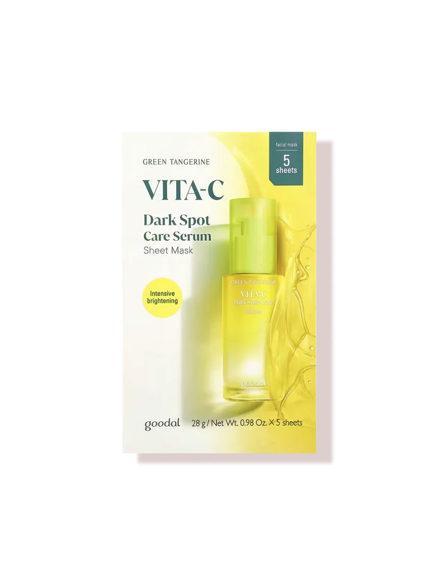 goodal Green Tangerine Vita C Serum Sheet Mask