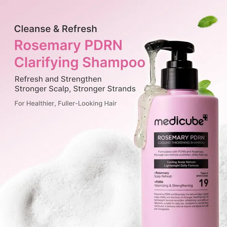 medicube Rosemary PDRN Cooling Thickening Shampoo