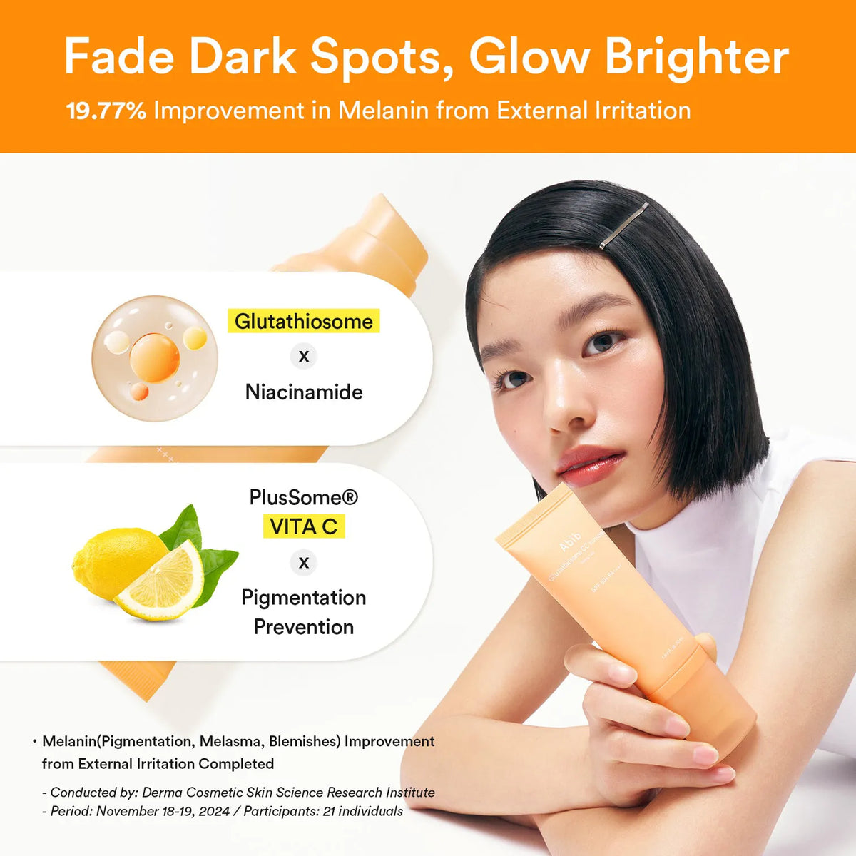 Abib Glutathiosome CC Sunscreen Toning Tube SPF50+ PA++++