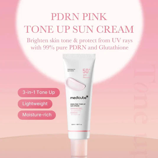 medicube PDRN Pink Tone-Up Sun Cream