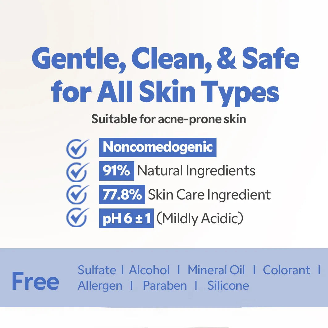 TIRTIR Milky Creamy Foam Cleanser Gruyere Cheese