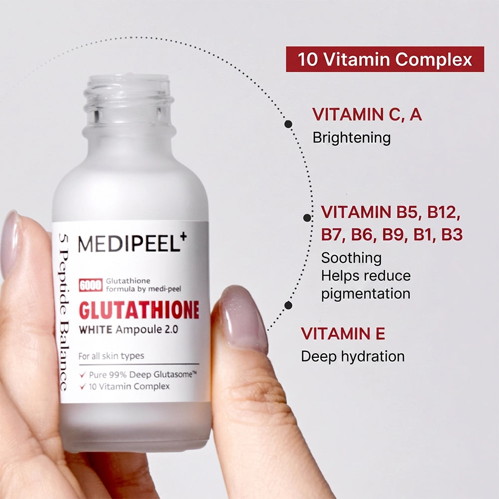 MEDIPEEL 6000 Glutathione White Ampoule 2.0