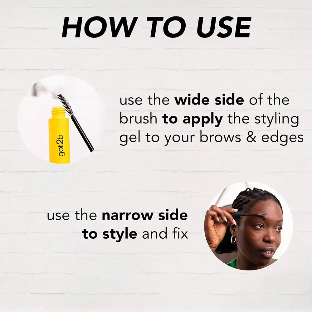 got2b Glued 4 Brows & Edges 2in1 Styling Gel