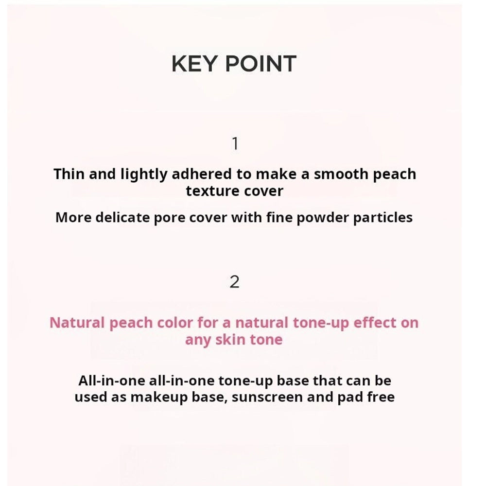 Anua Peach Niacin UV Tone Up Protection 01 Melting Peach
