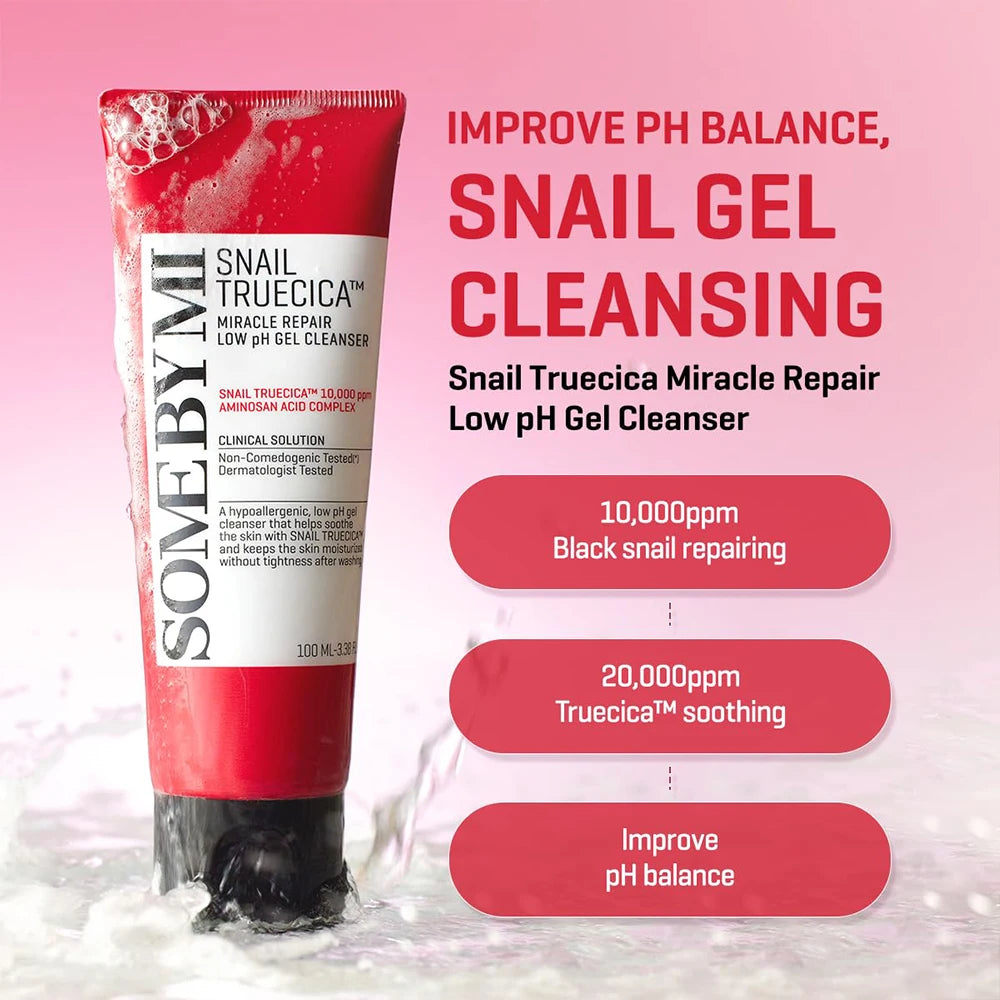 SOME BY MI Snail Truecica Miracle Repair Cleansing Gel